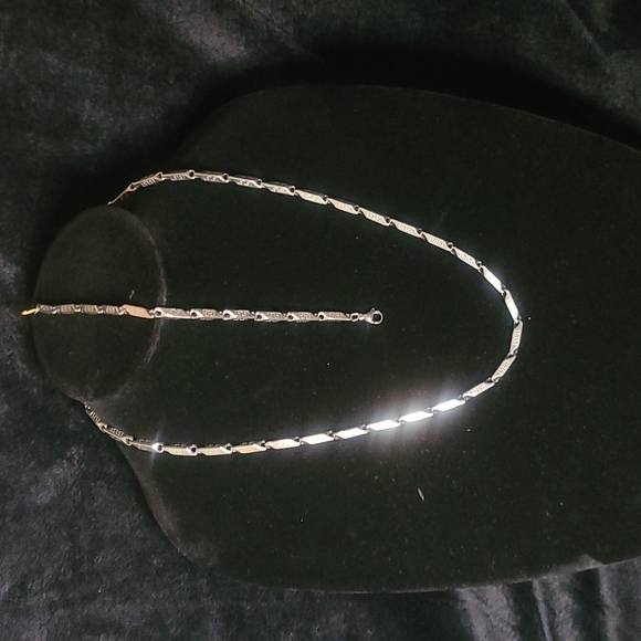 Men's stainless steel necklace set